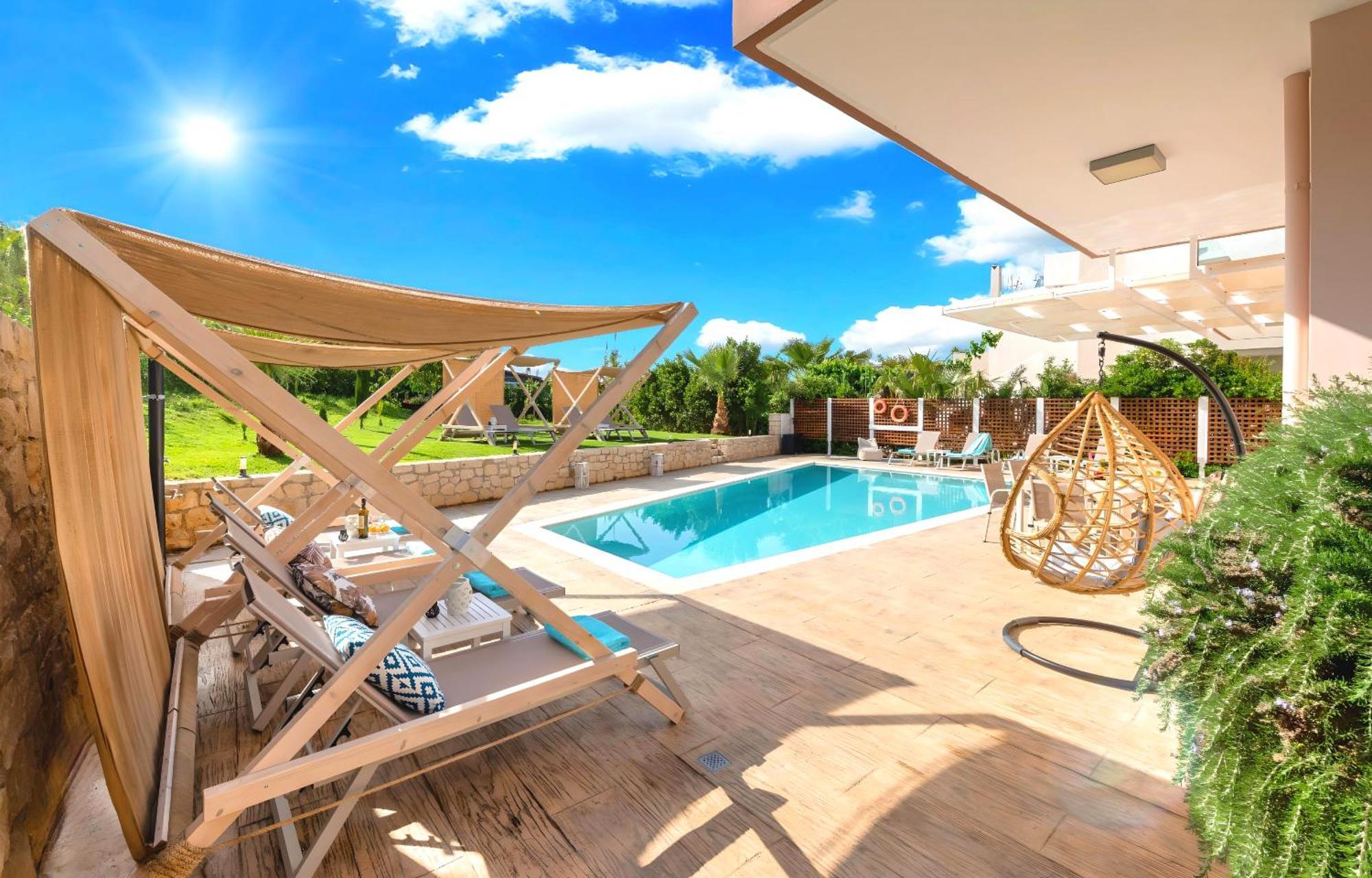 Allas Villa Heated Pool Chania  Exterior photo